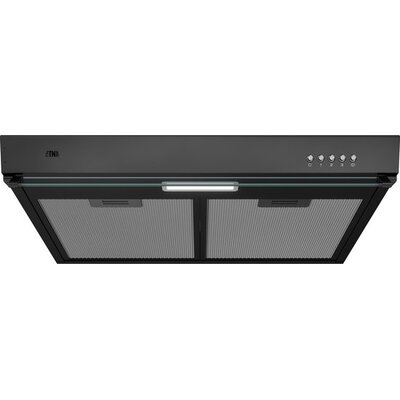 Etna Afzuigkap Onderbouw 60 cm - AO860ZT - Zwart