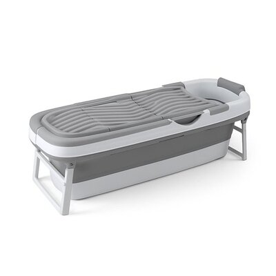 FlinQ Opvouwbaar Ligbad - Grijs
