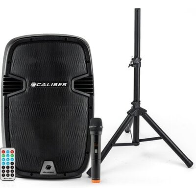 Caliber Bluetooth Trolley Speaker - met Standaard en Microfoon - HPA605BT