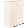 Homra Prullenbak Rockx 60L - Creme/Wit