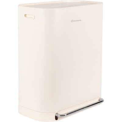 Homra Prullenbak Rockx 60L - Creme/Wit