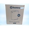 Homra Prullenbak Rockx 60L - Creme/Wit