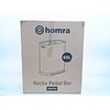 Homra Prullenbak Rockx 60L - Creme/Wit