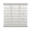 Gamma Houten Jaloezie 50mm - 60x220 cm - Wit (944)
