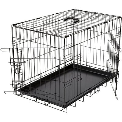 Adori Hondenbench 2-Deurs - 76x48x54 cm - Zwart
