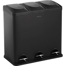 Homra Prullenbak Maxer 60L - Zwart