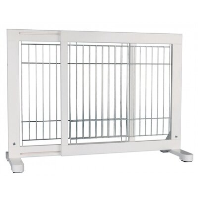 Trixie Hondenrek - 65-108X61 cm - Wit