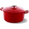 BK Braadpan Bourgogne - Ø24 cm - Chili Red