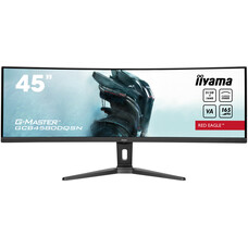 iiyama Monitor G-Master 45" - Curved Red Eagle DQHD - GCB4580DQSN-B1