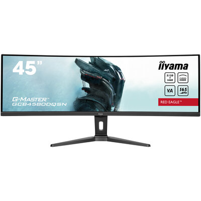 iiyama Monitor G-Master 45" - Curved Red Eagle DQHD - GCB4580DQSN-B1