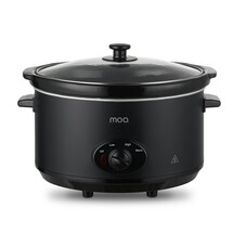 MOA Slowcooker 6,5L - SC65B - Zwart