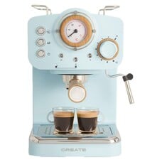 Create Espressomachine Thera Matt Retro - Pastelblauw