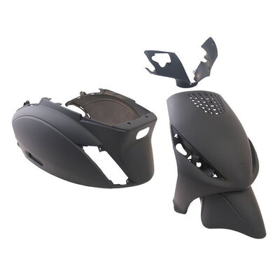Power1 Kappenset Piaggio Zip - Mat Zwart
