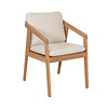 Wakefield Tuinstoel Mira - Acacia Hout - Bruin/Beige
