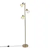 QAZQA Vloerlamp Mesh - 3-lichts