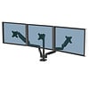 Fellowes Monitorarm Platinum - 3 Schermen - Zwart