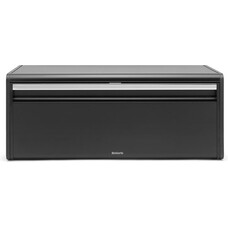 Brabantia Broodtrommel met Klep - Matzwart