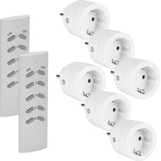 SEC24 Draadloze Schakelaar Set - HAF760S2 - Wit
