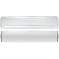 AXA Brievenbus met Tochtklep - Curve Plus - Aluminium