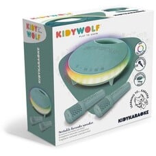 Kidywolf Karaokeset met Microfoons - Groen