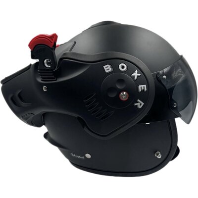ROOF Helm Boxer Alpha - Maat L - Matzwart
