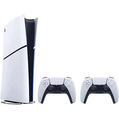 Sony Playstation 5 Slim - Digital Edition - 2 Controllers