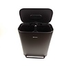 Homra Prullenbak Rockx 60L - Zwart