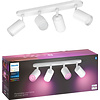 Philips Hue Spotbalk Fugato - 4-lichts - Wit
