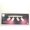 Philips Hue Spotbalk Fugato - 4-lichts - Wit