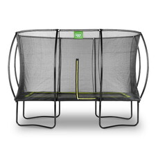 EXIT Trampoline Silhouette - 244x366cm - Zwart