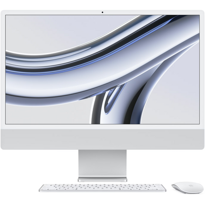Apple iMac Refurbished - 24 Inch - M3 - 16GB/512GB - Zilver