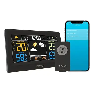 Tiqvi Weerstation Climat - TVH10003 - Zwart