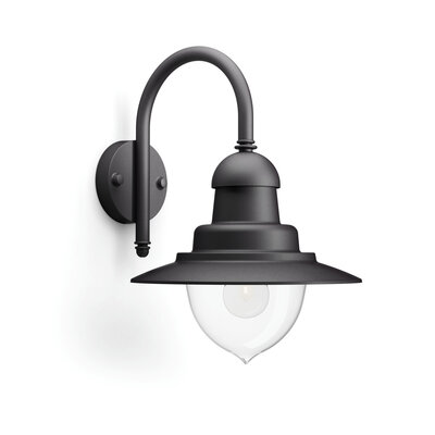 Philips Buitenwandlamp Raindrop - Zwart