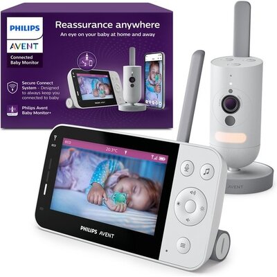 Philips Babyfoon met Camera - Avent Connected - SCD951/26