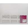 Karwei Houten Jaloezie 50mm - 60x180 cm - Wit (944)