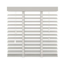 Karwei Houten Jaloezie 50mm - 60x180 cm - Wit (944)