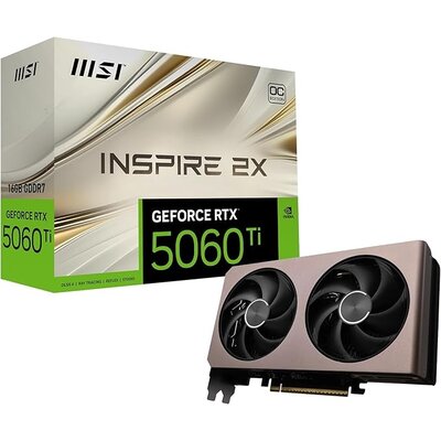 MSI GeForce RTX 5060 Ti - 16GB - INSPIRE 2X OC