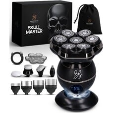 Brothers in Style Scheerapparaat Skull Master - 8-in-1 - Zwart