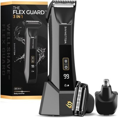 Wellshave Bodygroomer Flex Guard - 3-in-1