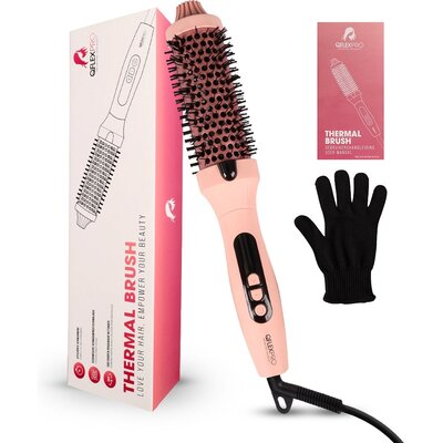 QFLEX Pro Warmteborstel 38mm - Roze