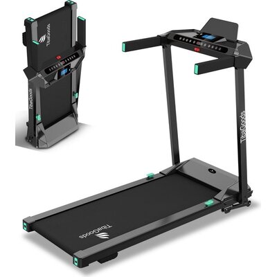 TibaGoods Loopband Elektrisch - 1-12 km/h - 9% Hellingsfunctie
