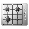 Inventum Gaskookplaat Inbouw 59cm - IKG6011RVS