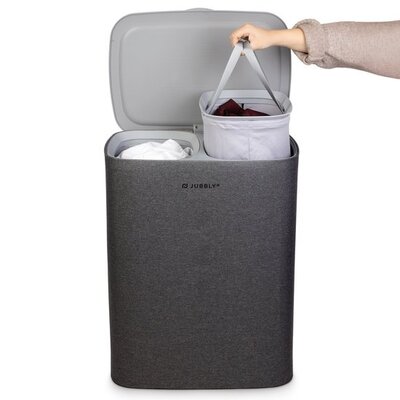 Jubbly Wasmand The Splitsmart 90L - Grijs