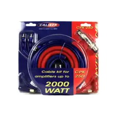 Caliber Kabelkit voor Autoversterker - 5m - CPK25D