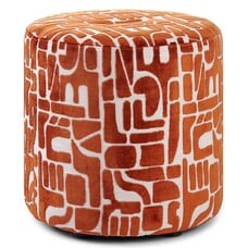 Juntoo Poef Tondo - Ø45x46 cm - Koper