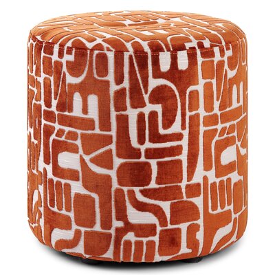 Juntoo Poef Tondo - Ø45x46 cm - Koper
