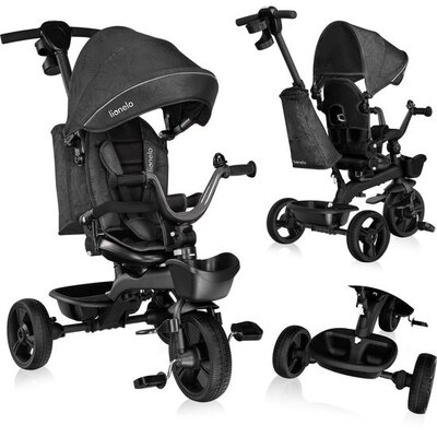 Lionelo Kinderfiets Kori - 2-in-1 - Grijs