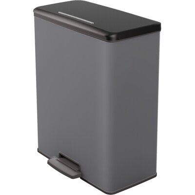 Curver Prullenbak Decobin 65L - Grijs