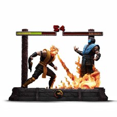 Iron Studios Figuur Mortal Kombat Deluxe Art - Scorpion Fatality - 1:10 Schaal