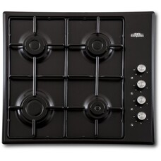 Everglades Gaskookplaat Inbouw 60cm - EVBI8410 - Zwart